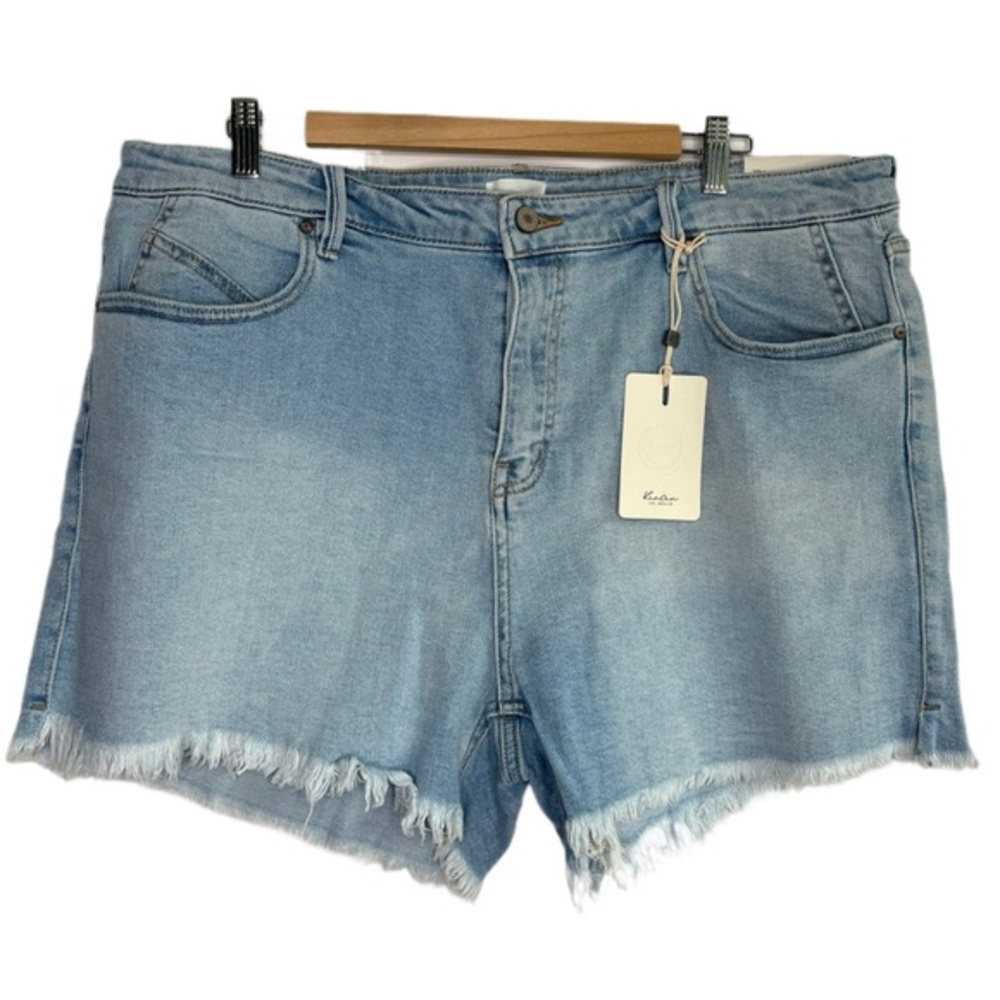 KanCan Light Blue Jean Shorts